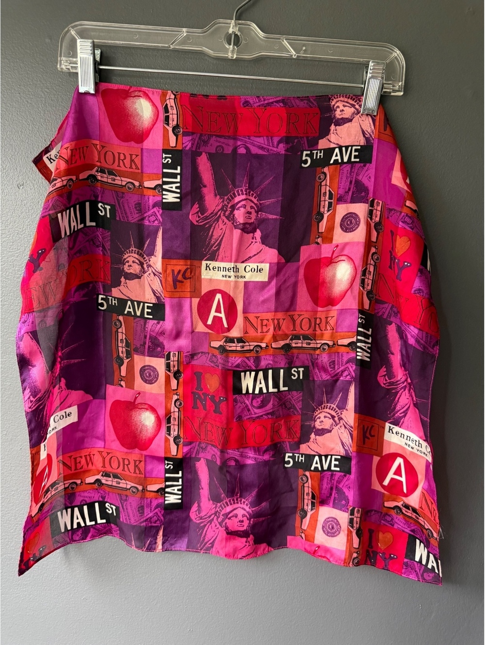 Kenneth Cole New York Vibrant Printed Scarf